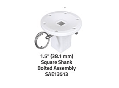 SQUARE SHANK BOLTED ASSEMBLY